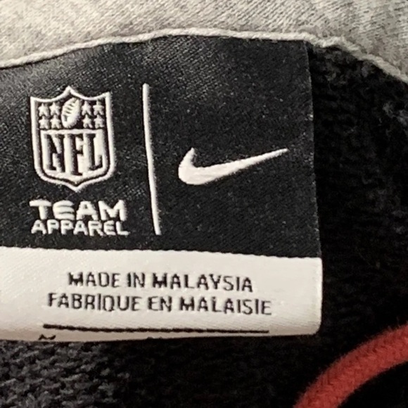 Nike Team Apparel Youth NFL NFC Atlanta Falcons Long Neck Hoodie, Size Medium - Picture 7 of 8